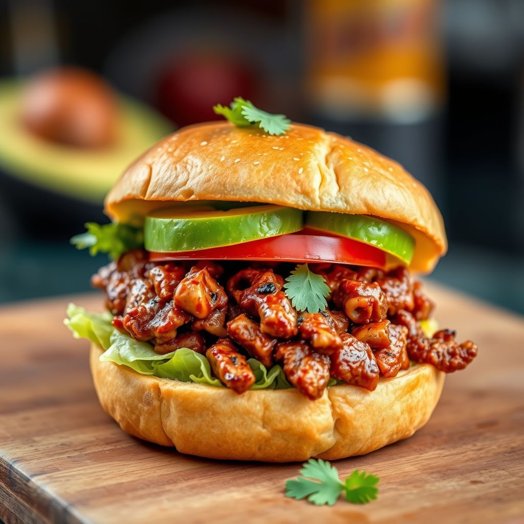 Carne asada torta